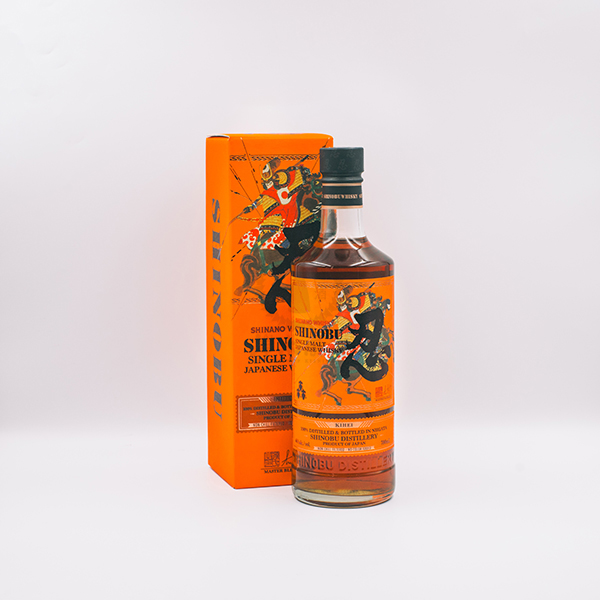 忍シングルモルトジャパニーズウイスキー［KIHEI］　700ml（化粧箱）